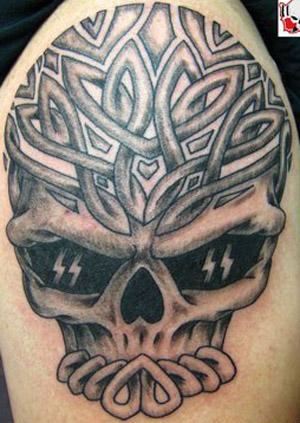 sleeve tattoos black and grey tattoo rockabilly