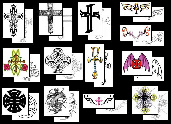 tattoos pictures of crosses. Cross Tattoo Designs