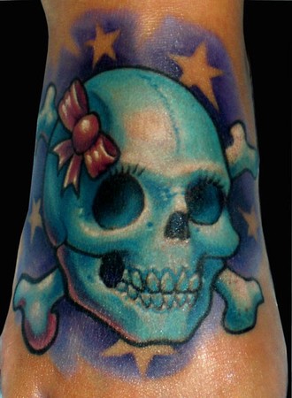 cute tattoos. Cute skull tattoos